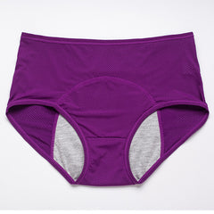 High-Waisted Women's Leak-Proof Period Underwear 9044