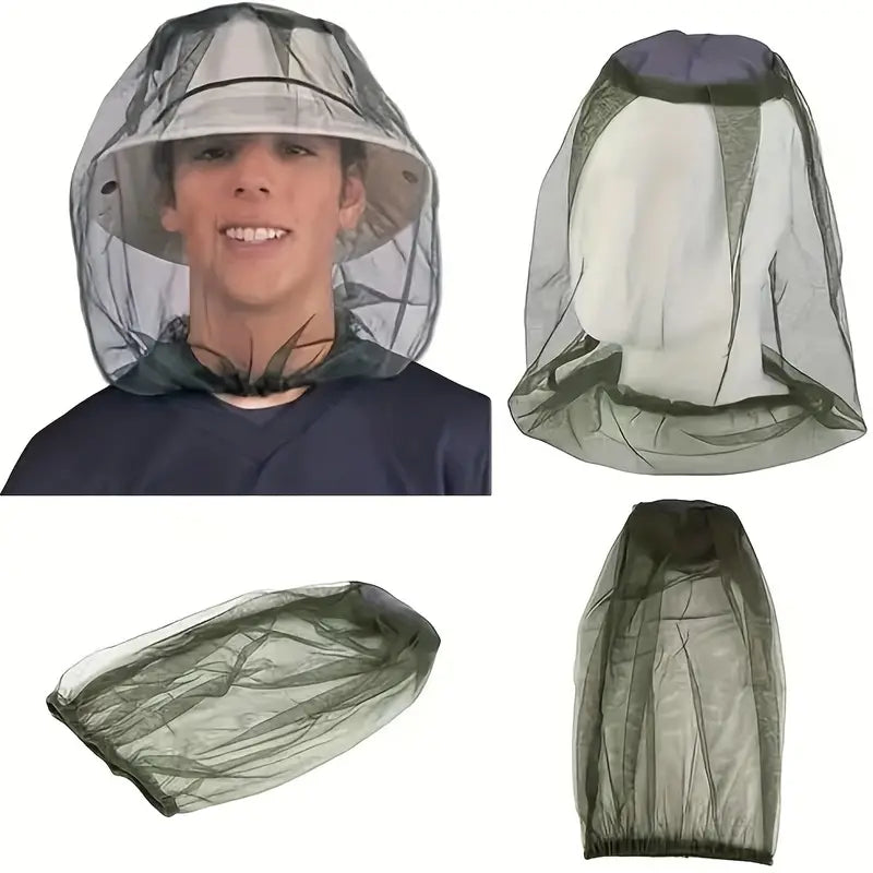 Insect-Proof Fishing Cap with Breathable Fly Screen