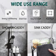 Stainless Steel Kitchen Faucet Rack and Sink Organizer