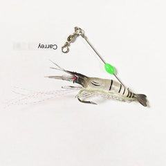 Luminous Soft Shrimp Lure for Freshwater/Saltwater Fishing