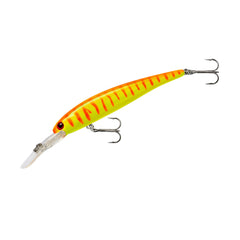 BANDIT LURES Multi-Species Minnow Jerkbait Fishing Lure Fishing Accessories 3.5" 1/3 oz Red Fire Tiger (BDTB-SHAD27)