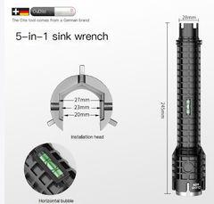 18-in-1 Multi-Functional Faucet Wrench Tool