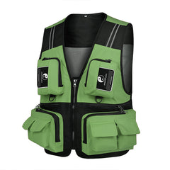 Men's Breathable Fishing Vest with Multi-Pockets