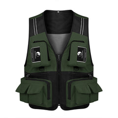 Men's Breathable Fishing Vest with Multi-Pockets