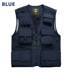 Quick-Drying Multi-Pocket Men's Fishing Waistcoat