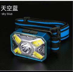 Smart Sensor Rechargeable LED Headlamp for Fishing