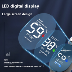 LED Faucet Temperature Display