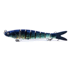 Multi-Jointed Lure for Bass Fishing, Soft Bait