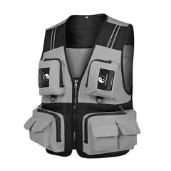 Men's Breathable Fishing Vest with Multi-Pockets
