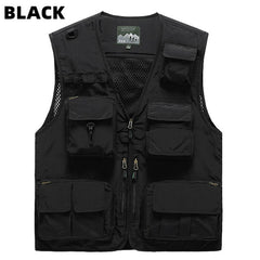 Quick-Drying Multi-Pocket Men's Fishing Waistcoat