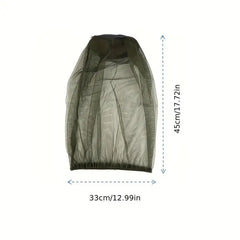 Insect-Proof Fishing Cap with Breathable Fly Screen