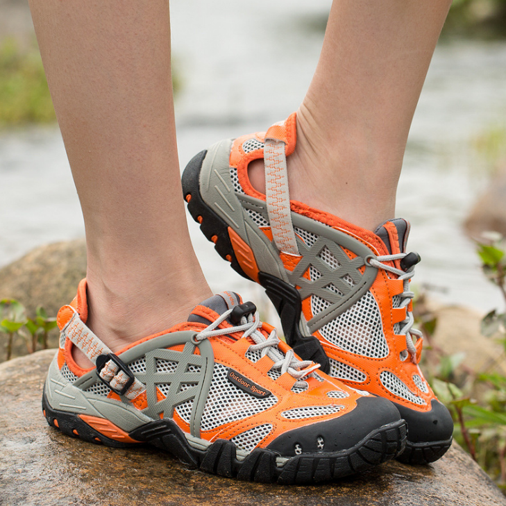 Waterproof Hiking and Fishing Shoes with Grip