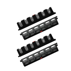 Simple Deluxe Vertical Fishing Rod Holders Wall-Mounted – Simple Deluxe Fishing Rod Rack Fishing Pole Holder & Rack Fishing Pole Holders Up to 6 Rods Combos in 13.6" 2 Pairs Grey