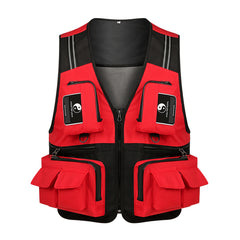 Men's Breathable Fishing Vest with Multi-Pockets