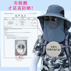 Men's UV Protection Fishing Hat for Summer Adventures