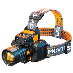 LED Headlamp Rechargeable for Outdoor Night Fishing