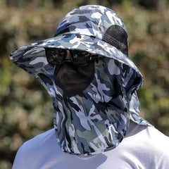 Men's UV Protection Fishing Hat for Summer Adventures