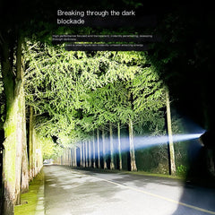 Outdoor Rechargeable Fishing Headlight with Long Battery