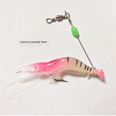 Luminous Soft Shrimp Lure for Freshwater/Saltwater Fishing