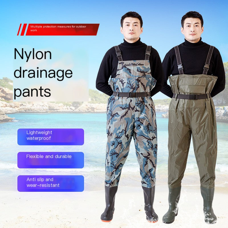 Lightweight Waterproof Nylon Fishing Waders for Rivers