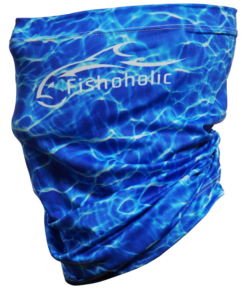 Fishoholic Fishing Face Mask Neck Gaiter Hunting Buff - 3 Colors - UPF50+ Sun Protection Fishaholic Fishing Gift