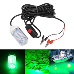 12V IP68 Underwater Fishing Light with 108 LEDs
