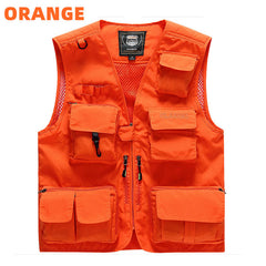 Quick-Drying Multi-Pocket Men's Fishing Waistcoat