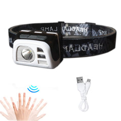 USB Rechargeable 5W LED Headlamp for Fishing