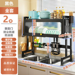 Multi-Functional Kitchen Sink Organizer Rack for Dishes