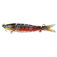 Multi-Jointed Lure for Bass Fishing, Soft Bait