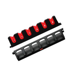 Simple Deluxe Vertical Fishing Rod Holders Wall-Mounted – Simple Deluxe Fishing Rod Rack Fishing Pole Holder & Rack Fishing Pole Holders Up to 6 Rods or Combos in 13.6 " 1 Pair Red