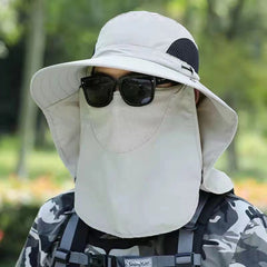 Men's UV Protection Fishing Hat for Summer Adventures