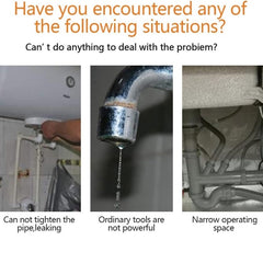 Multifunctional Sink Wrench Set for Faucet Installation