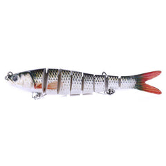 Multi-Jointed Lure for Bass Fishing, Soft Bait