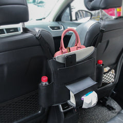 Car Seat Back Storage Organizer with Cup and Phone Holder