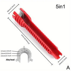 Multifunctional Sink Wrench Set for Faucet Installation
