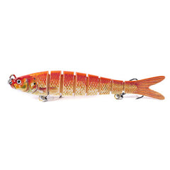 Multi-Jointed Lure for Bass Fishing, Soft Bait