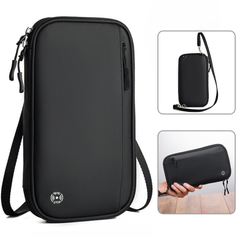 Multifunctional Dustproof Passport Bag with Brush