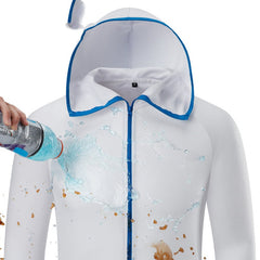 Hydrophobic Black Technology Ice Silk Fishing Apparel