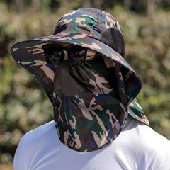 Men's UV Protection Fishing Hat for Summer Adventures