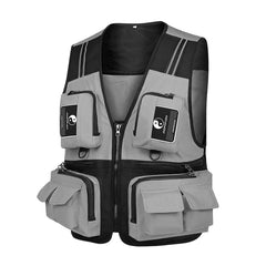 Men's Breathable Fishing Vest with Multi-Pockets