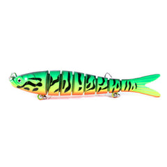 Multi-Jointed Lure for Bass Fishing, Soft Bait