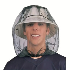 Insect-Proof Fishing Cap with Breathable Fly Screen