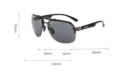 Metal Sunglasses for Cycling and Fishing