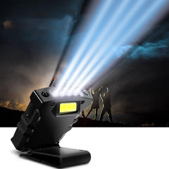 Rechargeable LED Headlamp for Night Fishing, Waterproof