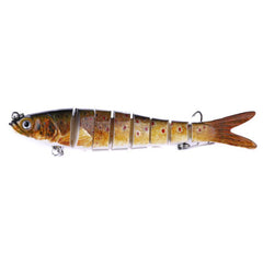 Multi-Jointed Lure for Bass Fishing, Soft Bait