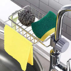 Stainless Steel Kitchen Faucet Rack and Sink Organizer
