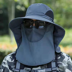Men's UV Protection Fishing Hat for Summer Adventures