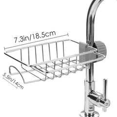 Stainless Steel Kitchen Faucet Rack and Sink Organizer
