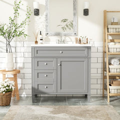 36-inch Bathroom Vanity With Top Sink
